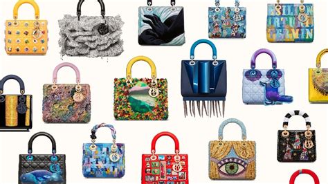 lady dior art bag 2023|Dior ladies handbags.